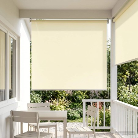 Store roulant extérieur protection UV Crème Polyester 637823637823