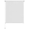 Store roulant d'extérieur blanc 85 (l) x 230 (H) cm HDPE 637826637826