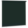 Store roulant d'extérieur 245 (l) x 230 (H) cm vert foncé HDPE 637828637828