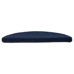 Tapis d'escalier autocollants 10 pièces 56 x 17 x 3 cm Bleu marine Demi-rond 637834637834