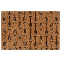 Tapis de porte naturel 40x60 cm fibre de coco touffeté 637842637842