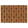 Tapis de porte naturel 40x60 cm fibre de coco touffeté 637842637842