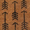 Tapis de porte naturel 40x60 cm fibre de coco touffeté 637842637842