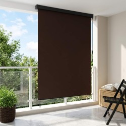 Store enrouleur Marron 180 x 250 cm Tissu et Aluminium 637844637844
