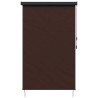 Store enrouleur Marron 180 x 250 cm Tissu et Aluminium 637844637844