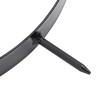 Pince d'aérateur de gazon avec pointes 5 pcs Ø 30 cm Acier 637849637849