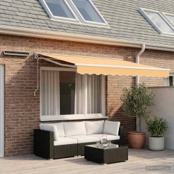 Auvent rétractable électrique Sable 2,5 x 2 m 637865637865