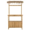 Table de bar extérieure Naturel 110 x 50 x 209 cm Bambou 637908637908