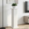 Support de Plante Blanc 30,5 x 30 x 100,5 cm Bois d'ingénierie 637911637911