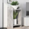Support de Plante Gris Béton 30 x 30 x 60 cm Bois d’ingénierie 637915637915