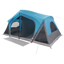 Tente Cabane Bleu 480 x 273 x 205 cm Polyester et Acier 637916637916