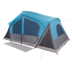 Tente Cabane Bleu 480 x 273 x 205 cm Polyester et Acier 637916637916