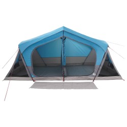Tente Cabane Bleu 480 x 273 x 205 cm Polyester et Acier 637916637916