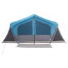 Tente Cabane Bleu 480 x 273 x 205 cm Polyester et Acier 637916637916