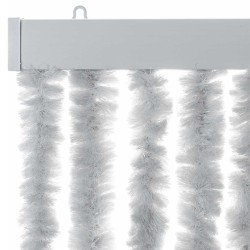 Rideau anti-mouches gris 56x200 cm chenille 637918637918