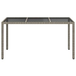 Table de Jardin Gris 150 x 90 x 75 cm polyrotin 637920637920