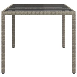 Table de Jardin Gris 150 x 90 x 75 cm polyrotin 637920637920