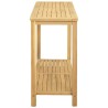 Table console de jardin Acacia clair 110 x 40 x 75 cm 637925637925