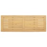 Table console de jardin Acacia clair 110 x 40 x 75 cm 637925637925