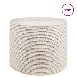 Fil en jute 4 Blanc Jute 100% Tossa 637930637930