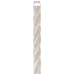 Fil en jute 4 Blanc Jute 100% Tossa 637930637930