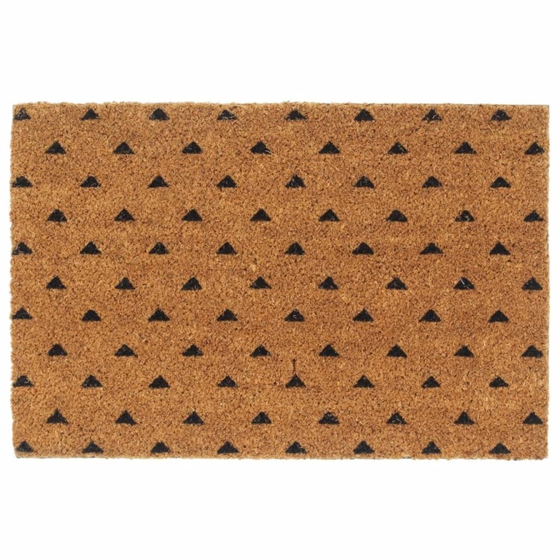 Tapis de porte naturel 40x60 cm fibre de coco touffeté 637933637933