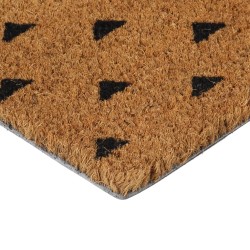 Tapis de porte naturel 40x60 cm fibre de coco touffeté 637933637933