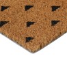 Tapis de porte naturel 40x60 cm fibre de coco touffeté 637933637933