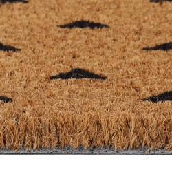 Tapis de porte naturel 40x60 cm fibre de coco touffeté 637933637933