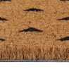 Tapis de porte naturel 40x60 cm fibre de coco touffeté 637933637933