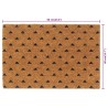 Tapis de porte naturel 40x60 cm fibre de coco touffeté 637933637933