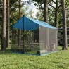 Tarp de camping avec murs en maille Bleu 270 x 210 x 210 cm 637942637942