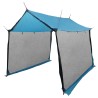 Tarp de camping avec murs en maille Bleu 270 x 210 x 210 cm 637942637942