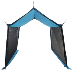 Tarp de camping avec murs en maille Bleu 270 x 210 x 210 cm 637942637942