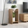Support de Plante 2 pc Chêne Artisanal 30 x 30 x 60 cm 637951637951