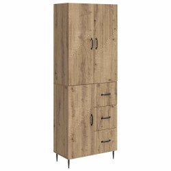 Ensemble de Meubles 2 pc Chêne artisanal Bois d'ingénierie 637957637957