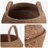 Pot de plante avec poignées 2 pcs Naturel Ø 45 x 36 cm 637959637959