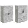 Ensemble de Meubles 2 pcs Bois d'ingénierie 637963637963