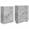 Ensemble de Meubles 2 pcs 66 x 34,5 x 90 cm Bois d'ingénierie 637965637965