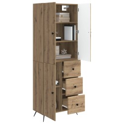 Ensemble de Meubles 2 pc Chêne artisanal Bois d'ingénierie 637967637967