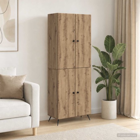 Ensemble de Meubles 2 pc Chêne artisanal Bois d'ingénierie 637968637968