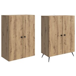 Ensemble de Meubles 2 pc Chêne artisanal Bois d'ingénierie 637968637968