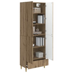 Ensemble de Meubles 2 pc Chêne artisanal Bois d'ingénierie 637975637975