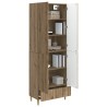 Ensemble de Meubles 2 pc Chêne artisanal Bois d'ingénierie 637975637975