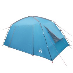 Tente Cabane avec toit Bleu 400 x 210 x 180 cm Polyester 637984637984