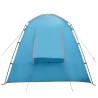 Tente Cabane avec toit Bleu 400 x 210 x 180 cm Polyester 637984637984