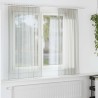 Rideaux en voile à œillets 2 pcs gris clair 637988637988