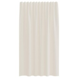 Rideaux en voile à œillets 2 pcs couleur crème 637989637989