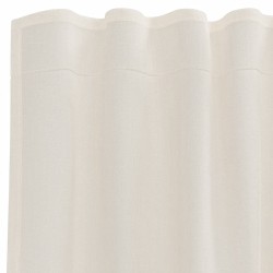 Rideaux en voile à œillets 2 pcs couleur crème 637989637989