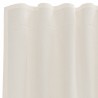 Rideaux en voile à œillets 2 pcs couleur crème 637989637989